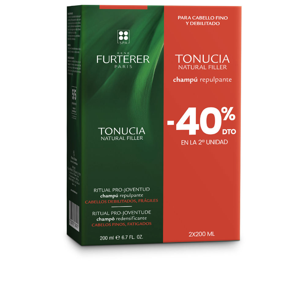 Rene furterer TONUCIA natural filler repulping shampoo pack 2 x 200 ml