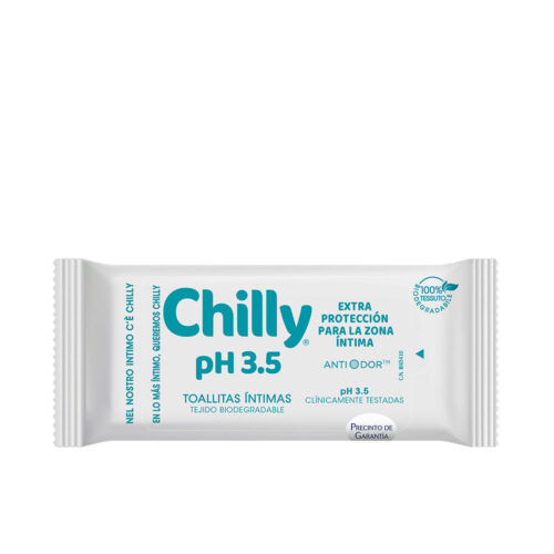 CHILLY POCKET intimate wipes ph 3.5 12 u