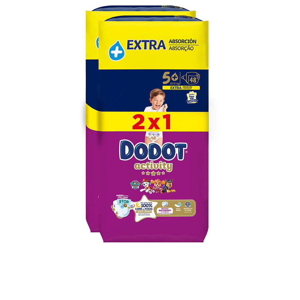 DODOT ACTIVITY EXTRA size 5 diapers 12-17 kg 96 units