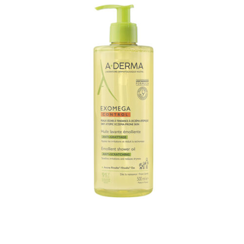 A-DERMA EXOMEGA CONTROL emollient shower oil “RRP €11.90” 500 ml