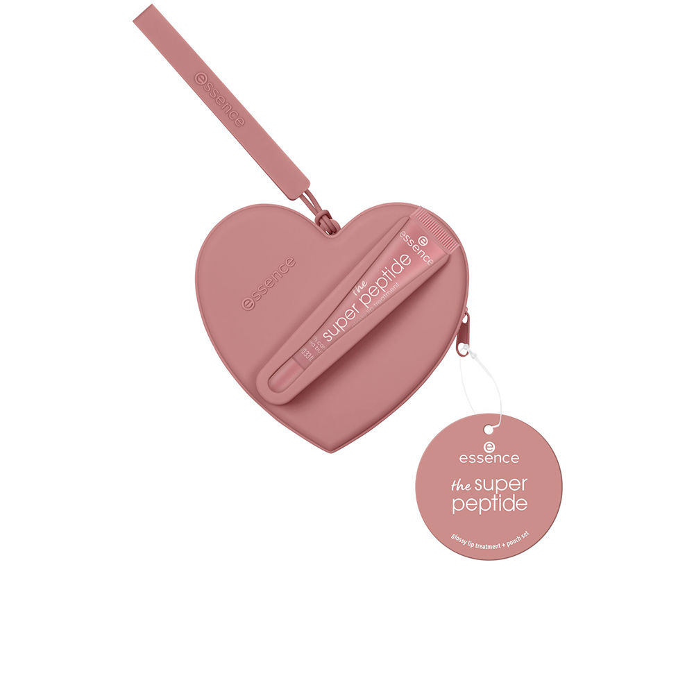 ESSENCE THE SUPER PEPTIDE lip treatment + limited edition coin purse #03 10 ml