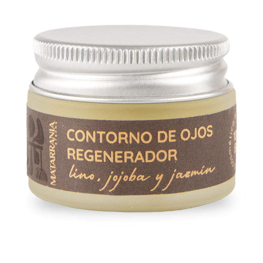 MATARRANIA BIO REGENERATING EYE CREAM with flax, jojoba and jasmine 15 ml