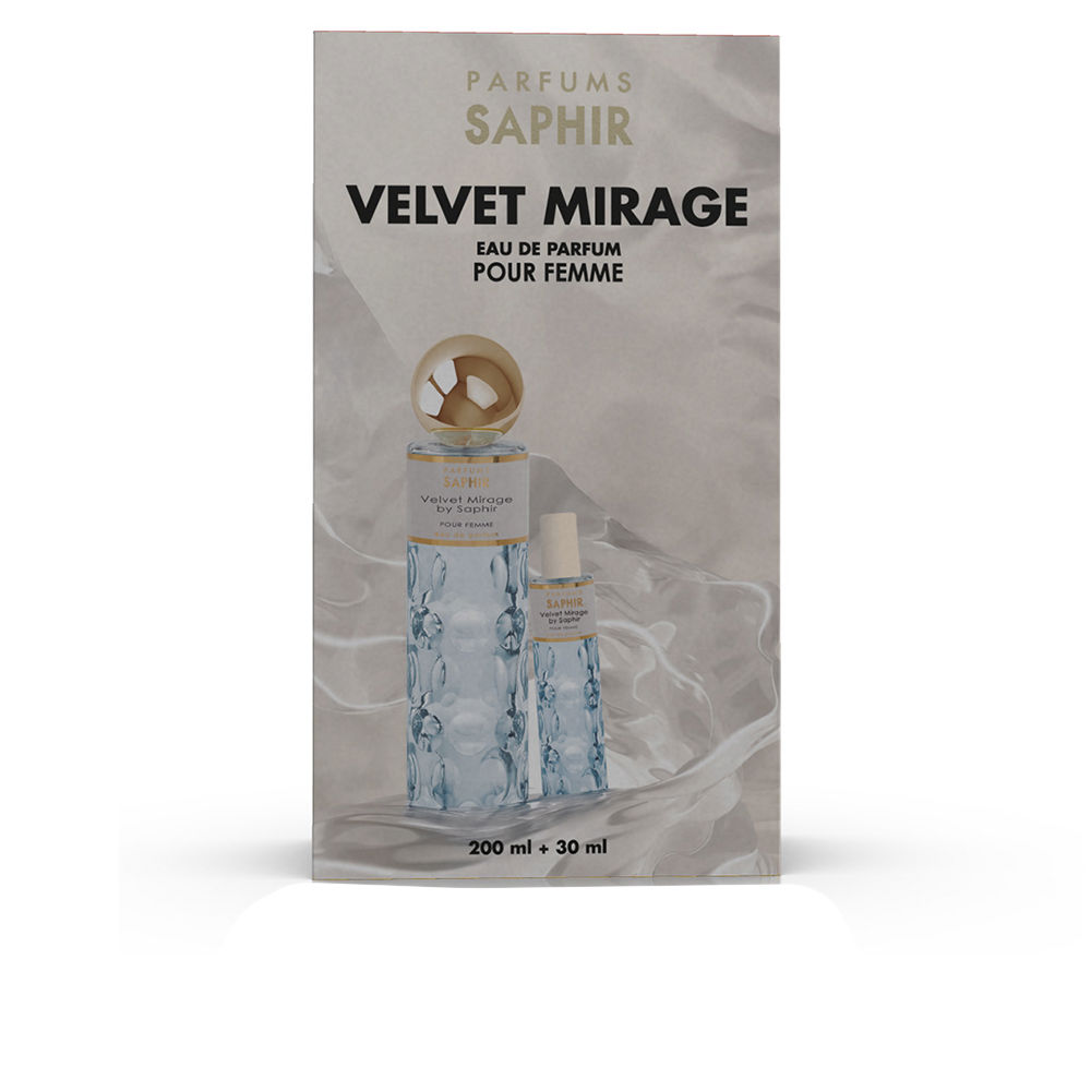 PARFUMS SAPHIR VELVET MIRAGE CASE 2 pcs