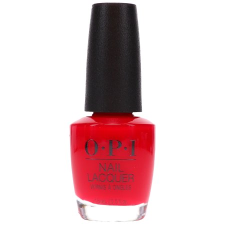 Opi NAIL LACQUER Nail polish lasting up to 7 days #Color so hot it berns 15 ml