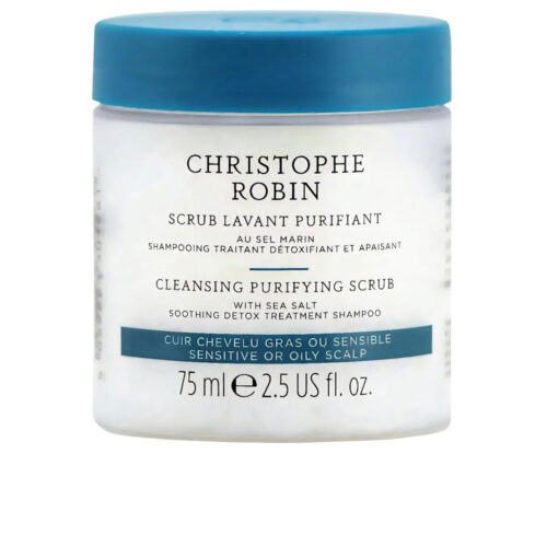 CHRISTOPHE ROBIN CLEANSING purifying scrub with sea salt 75 ml