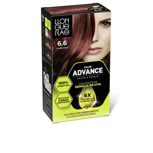 LLONGUERAS COLOR ADVANCE #6,6-caoba rojo intenso 1 u