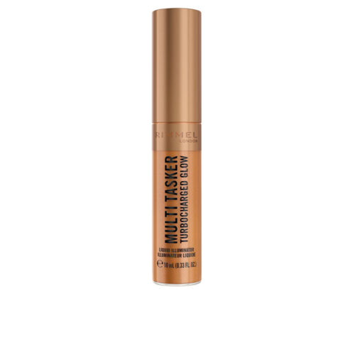 RIMMEL LONDON MULTI TASKER TURBOCHARGED liquid highlighter #008-It's Giving Bronze 10 ml