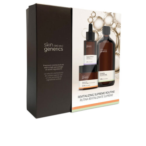 Skin Generics Revitalizing Supreme Skincare Set Dames | 3-delig Ginseng Vitamine E | Anti-Aging Verstevigend
