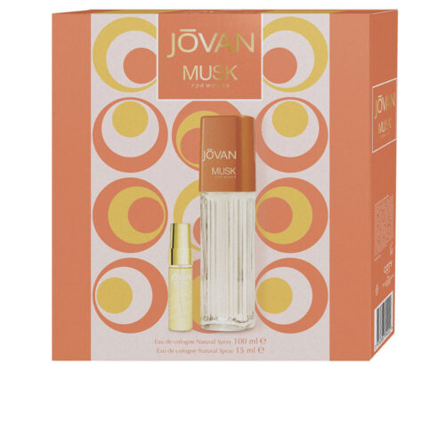 Jovan Musk Eau de Cologne | Dames 100ml Cadeauset | Floraal Houtachtig