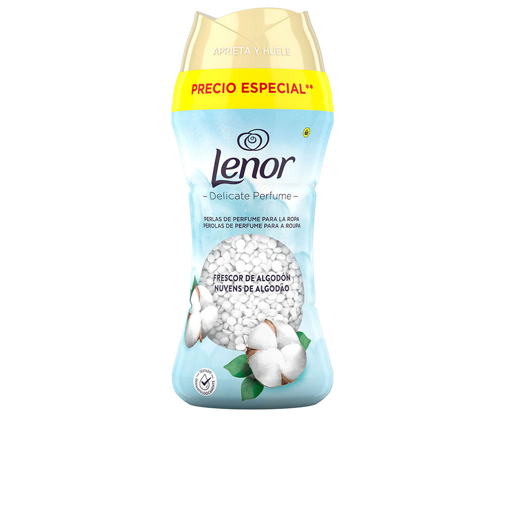 LENOR UNSTOPPABLES fabric softener pearls scented #fresh cotton 195 gr