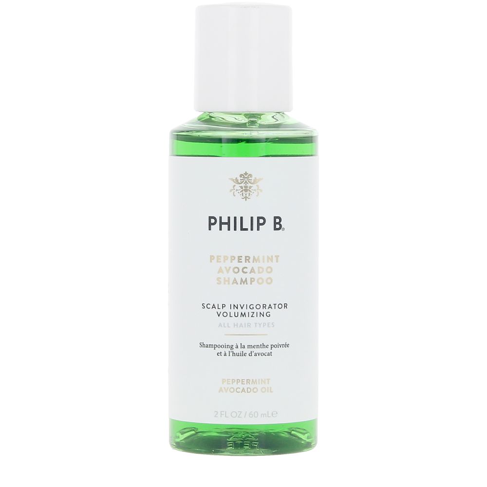 Philip B Peppermint Avocado Shampoo | Unisex 60ml | Verfrissend Reinigend