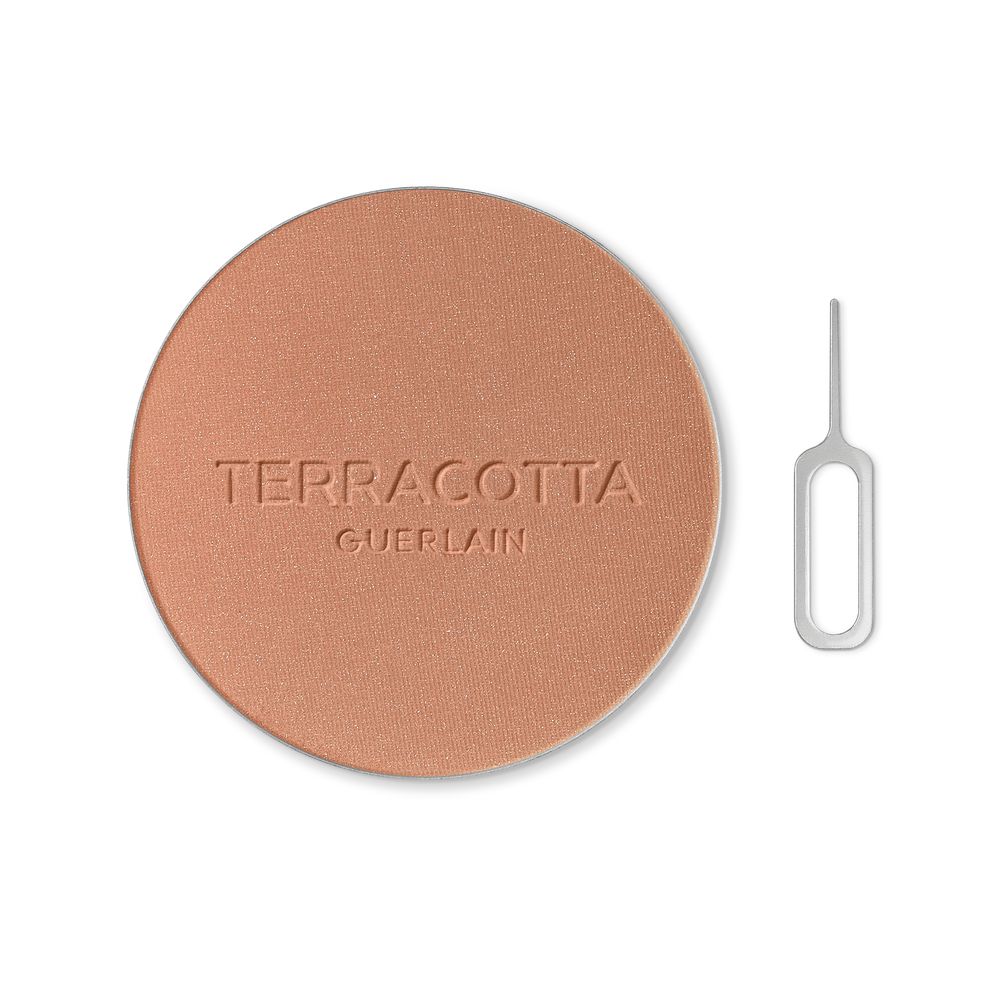 GUERLAIN TERRACOTTA ORIGINAL bronzing powder refill #02-medium cool 8.5 gr