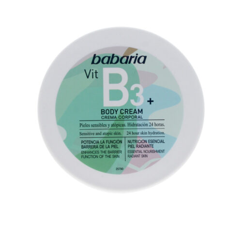 BABARIA VITAMIN B3+ body cream 100% vegan 400 ml