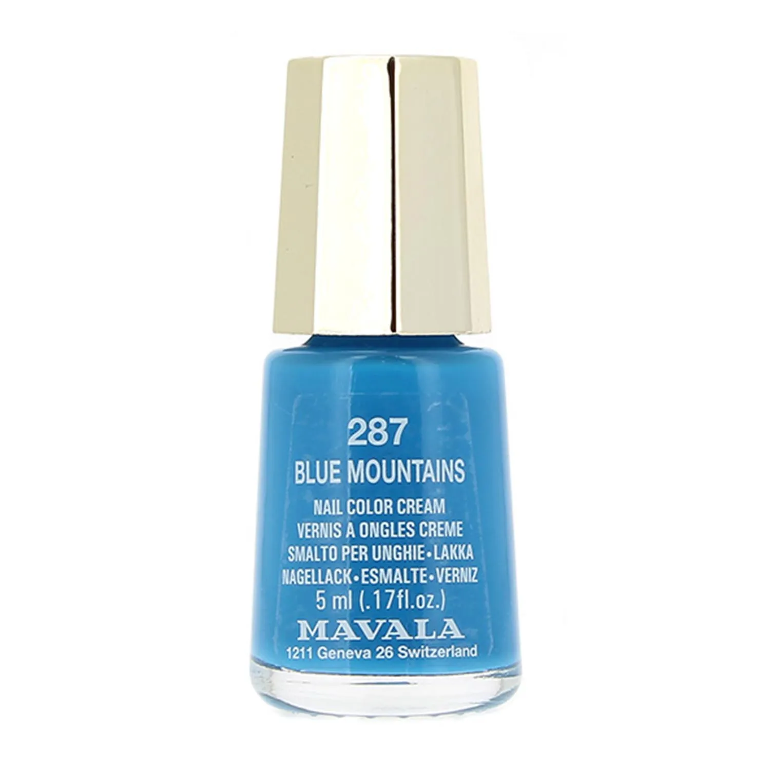Mavala Nail Polish 287 Blue Mountains 5ml