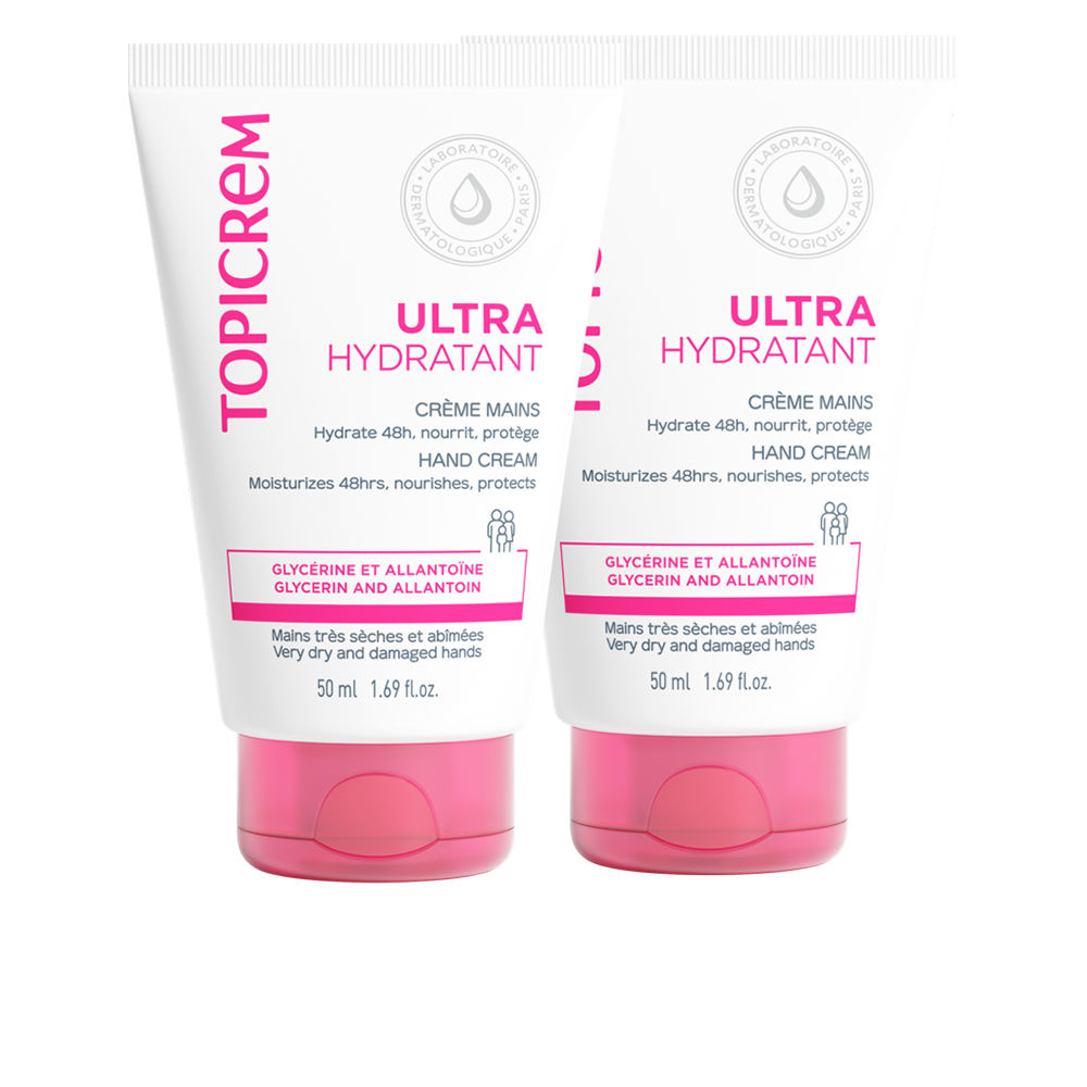 Topicrem UH ultra moisturizing hand cream pack 2 x 50 ml