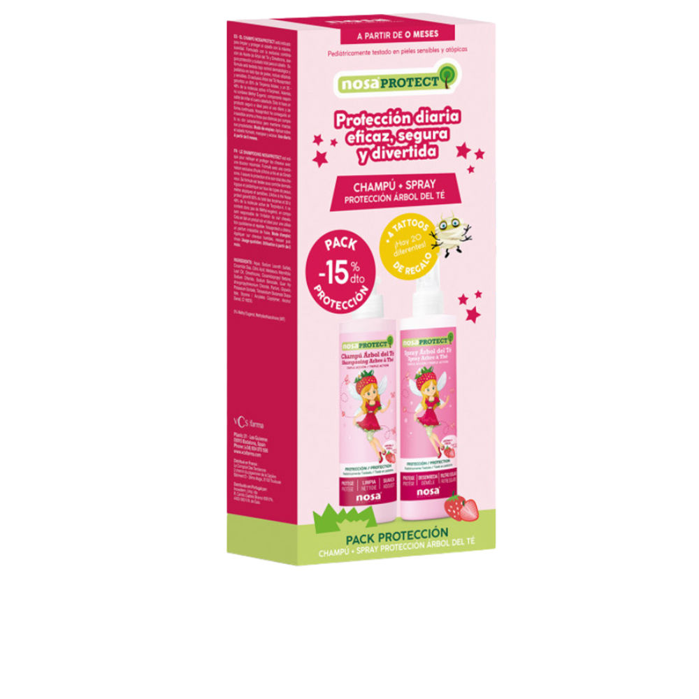NOSA PROTECT NITS AND LICE STRAWBERRY 2 pcs