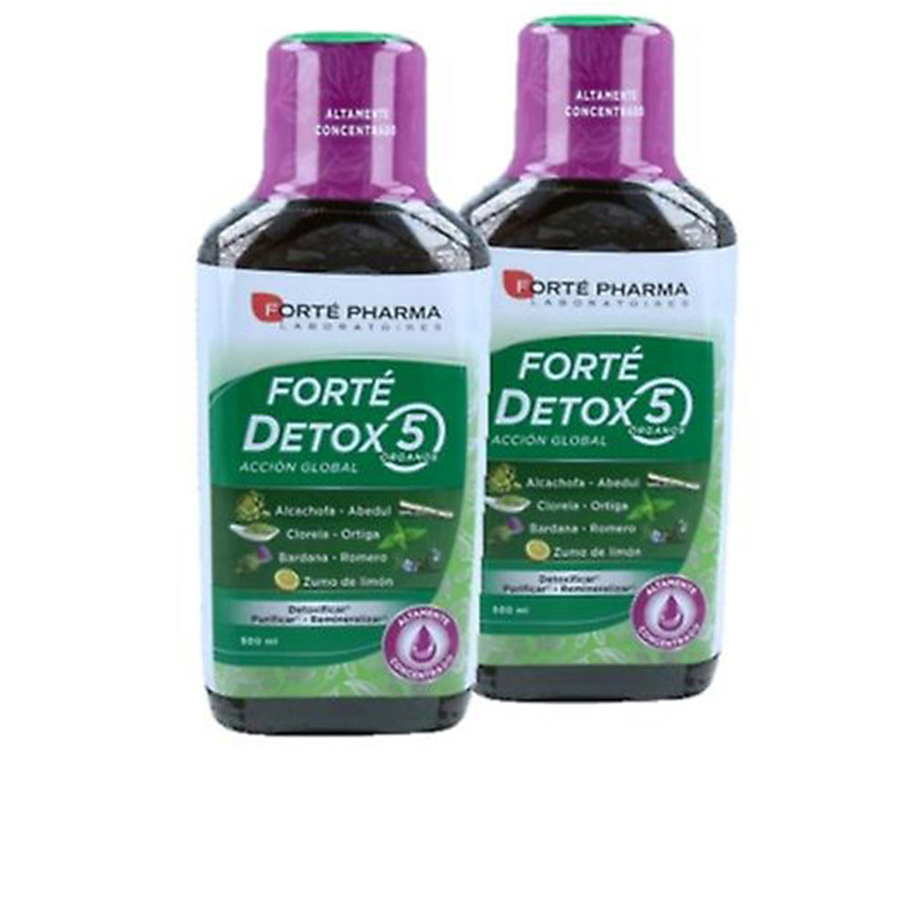 FortÉ pharma FORTÉ DETOX 5 ORGANS global action duo 2 x 500 ml