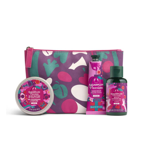 THE BODY SHOP SUGARPLUM PASSION ESTUCHE 3 pz