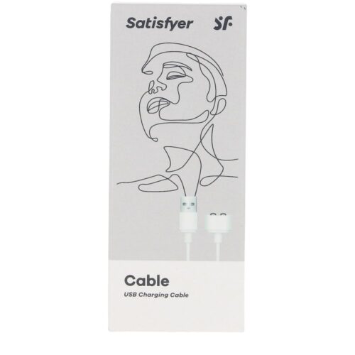 SATISFYER USB charger cable white 1 unit