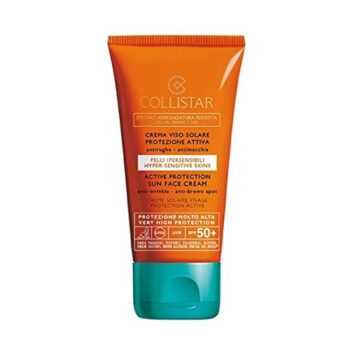 CREMA SOLAR para el rostro protección activa SPF50+ 50 ml