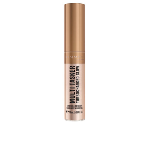 RIMMEL LONDON MULTI TASKER TURBOCHARGED Liquid Highlighter #004-Chelsea Glow 10 ml
