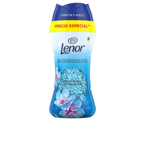 LENOR UNSTOPPABLES fabric softener pearls perfume #april fresh 195 g