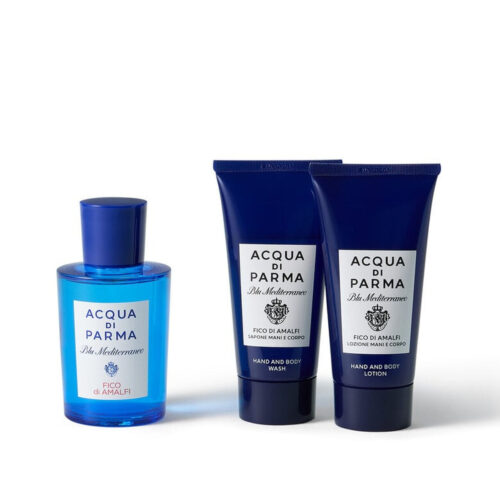 Parfumset voor Uniseks Acqua Di Parma BLU MEDITERRANEO FICO DI AMALFI 3 Onderdelen