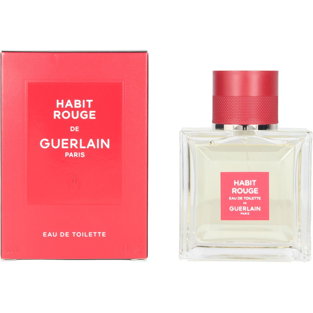 Guerlain Habit Rouge Eau de Toilette Heren | 50ml | Oriëntaals Houtig
