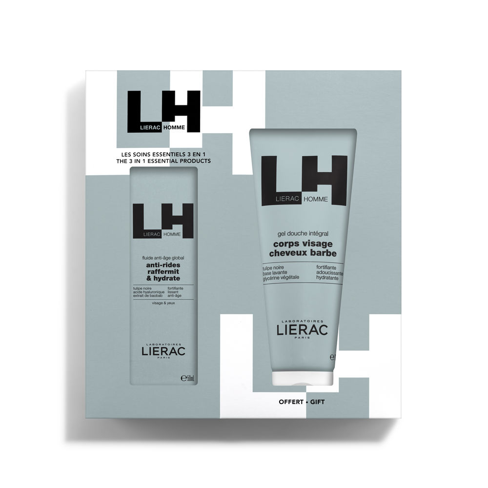 Lierac LH GLOBAL ANTI-AGING FLUID CASE 2 pcs