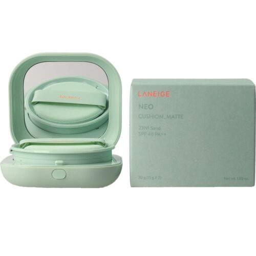 Laneige Neo Cushion Matte Foundation | Dames 15g #23N1 Sand | SPF46 Mat Langdurig