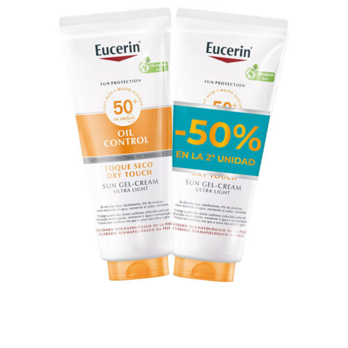 EUCERIN SUN BODY OIL CONTROL gel-cream SPF50+ pack 2 x 200 ml