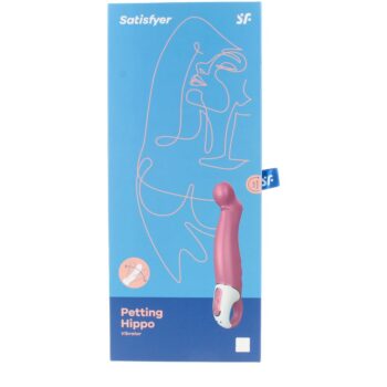 SATISFYER PETTING HIPO vibrator #pink 1 u