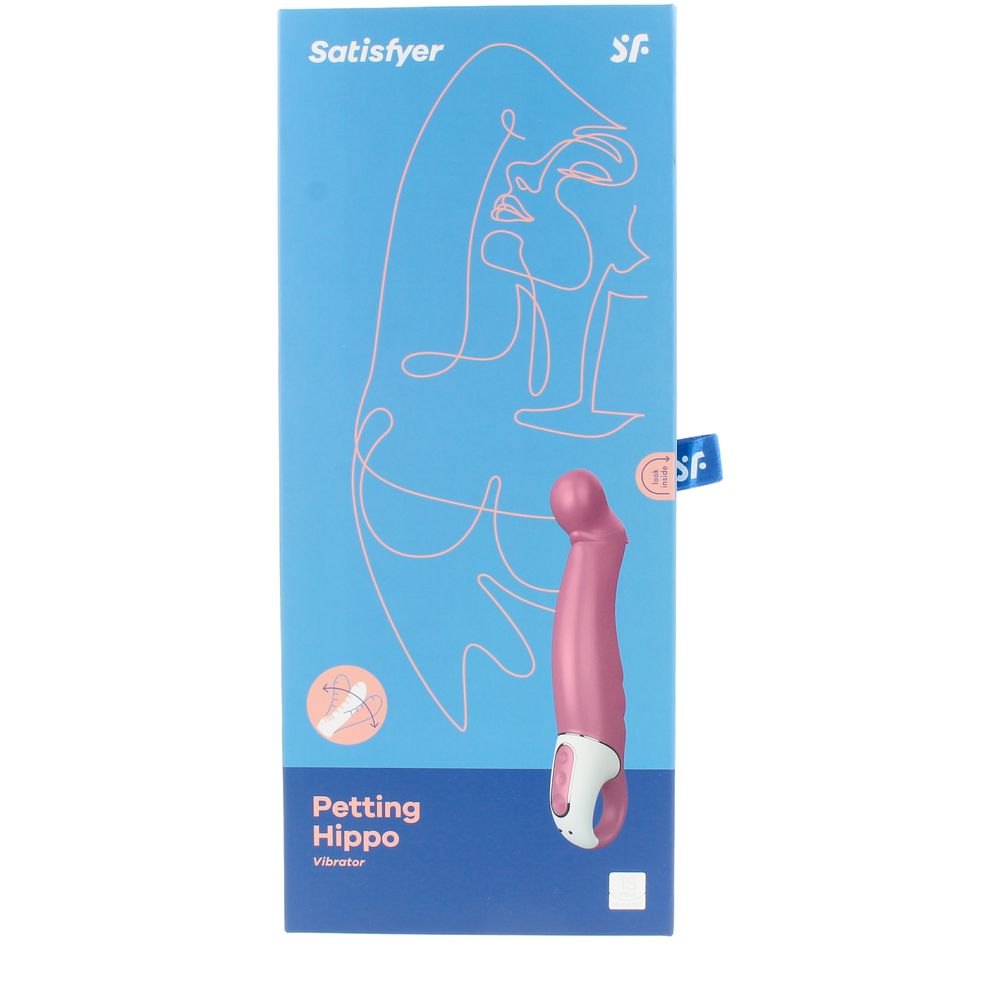 SATISFYER PETTING HIPO vibrator #pink 1 u