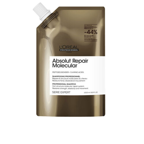 L'ORÉAL PROFESSIONNEL PARIS ABSOLUT REPAIR MOLECULAR professional sulfate-free shampoo for damaged hair refill 1000 ml