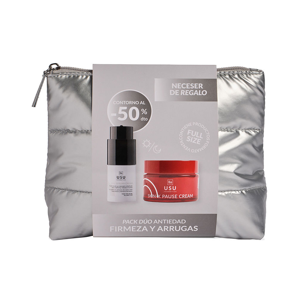 USU COSMETICS SKIN-K PAUSE CREAM + SERUM SET 2 pcs