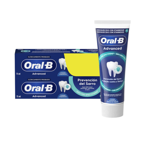 ORAL-B TARTAR PREVENTION toothpaste 2 x 75 ml