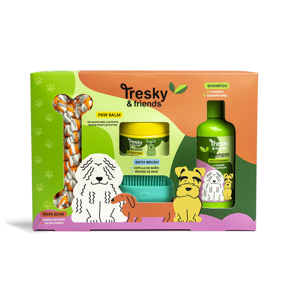 TRESKY & FRIENDS PET CLEANING CASE 4 pcs