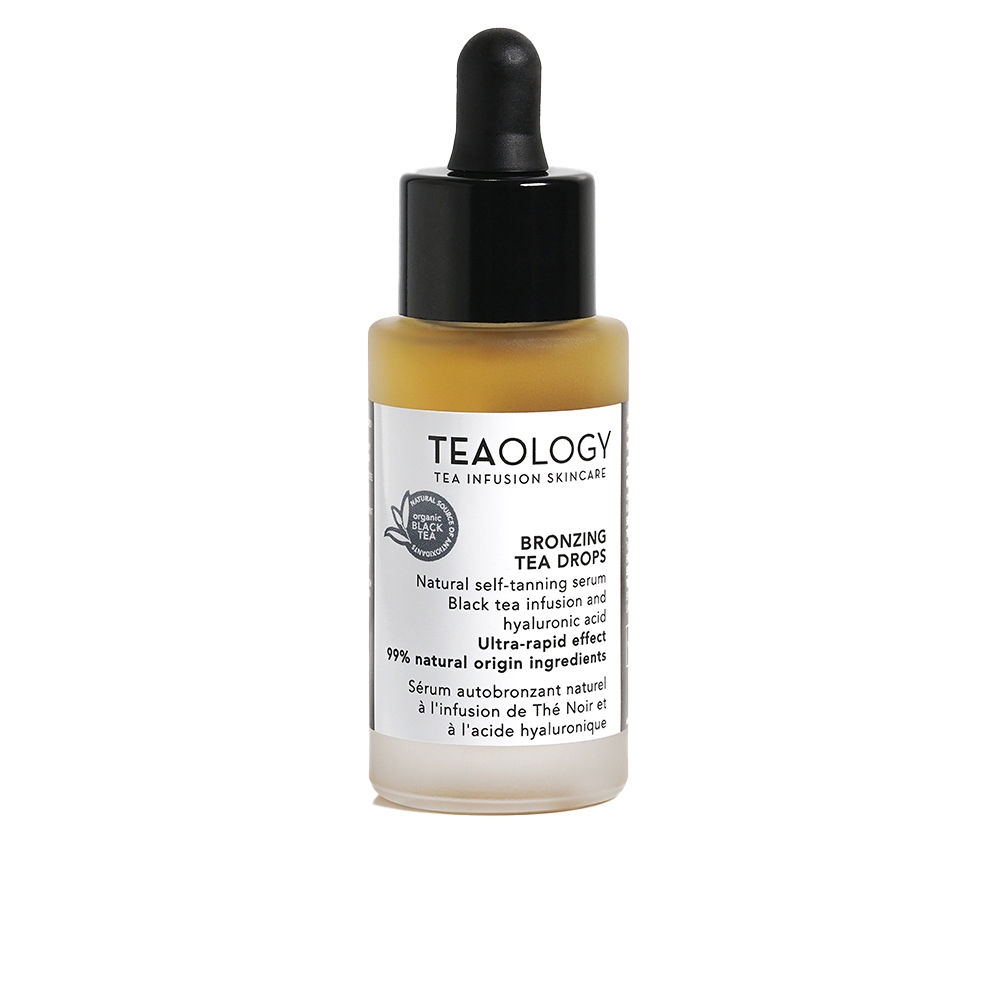 Teaology Bronzing Tea Drops Zelfbruiner Dames | 30ml | Bruin Activerend Zwarte Thee
