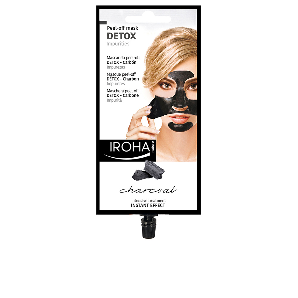IROHA DETOX CHARCOAL BLACK peel-off mask 1 u