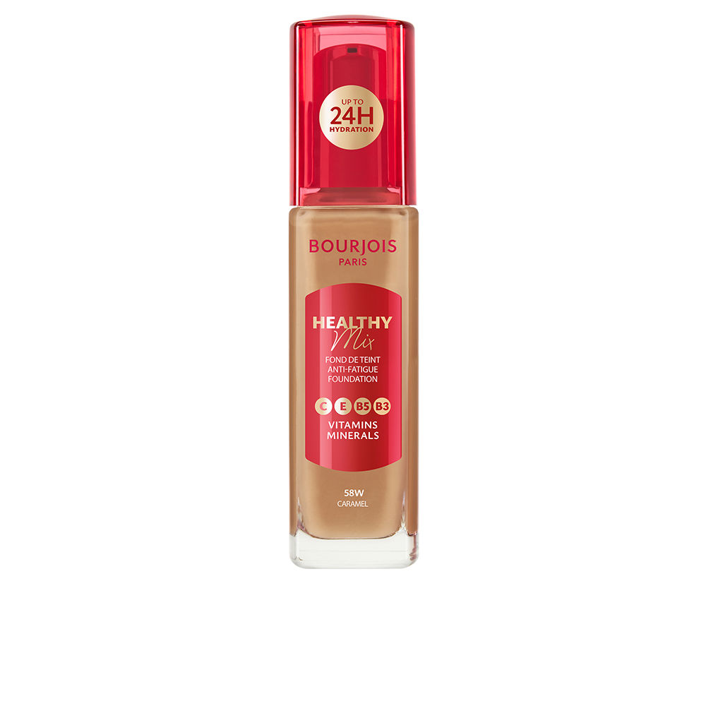 BOURJOIS HEALTHY MIX makeup base #58W-Caramel 30 ml