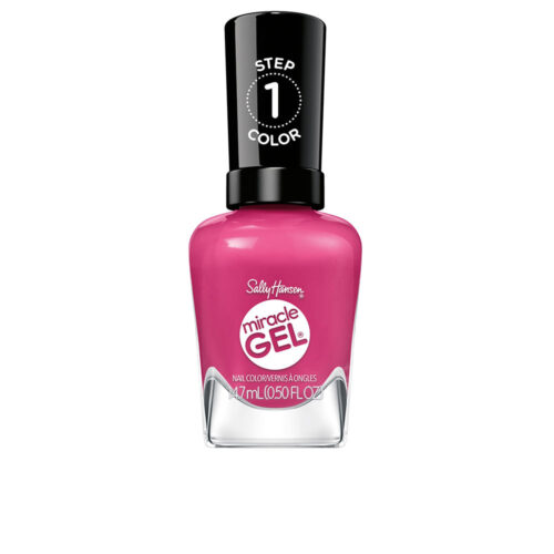 SALLY HANSEN MIRACLE GEL #350-Work Hard Play Pink 15 ml