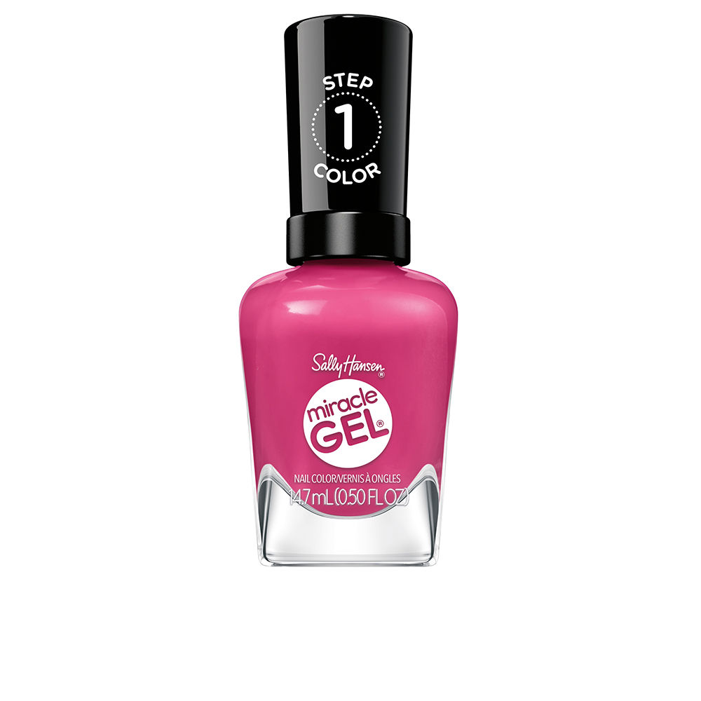 SALLY HANSEN MIRACLE GEL #350-Work Hard Play Pink 15 ml