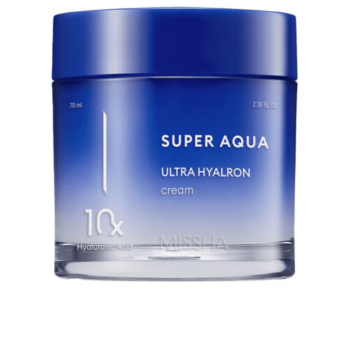 Missha Super Aqua Ultra Hyalron Crème | Dames 70ml | Hydraterend Panthenol