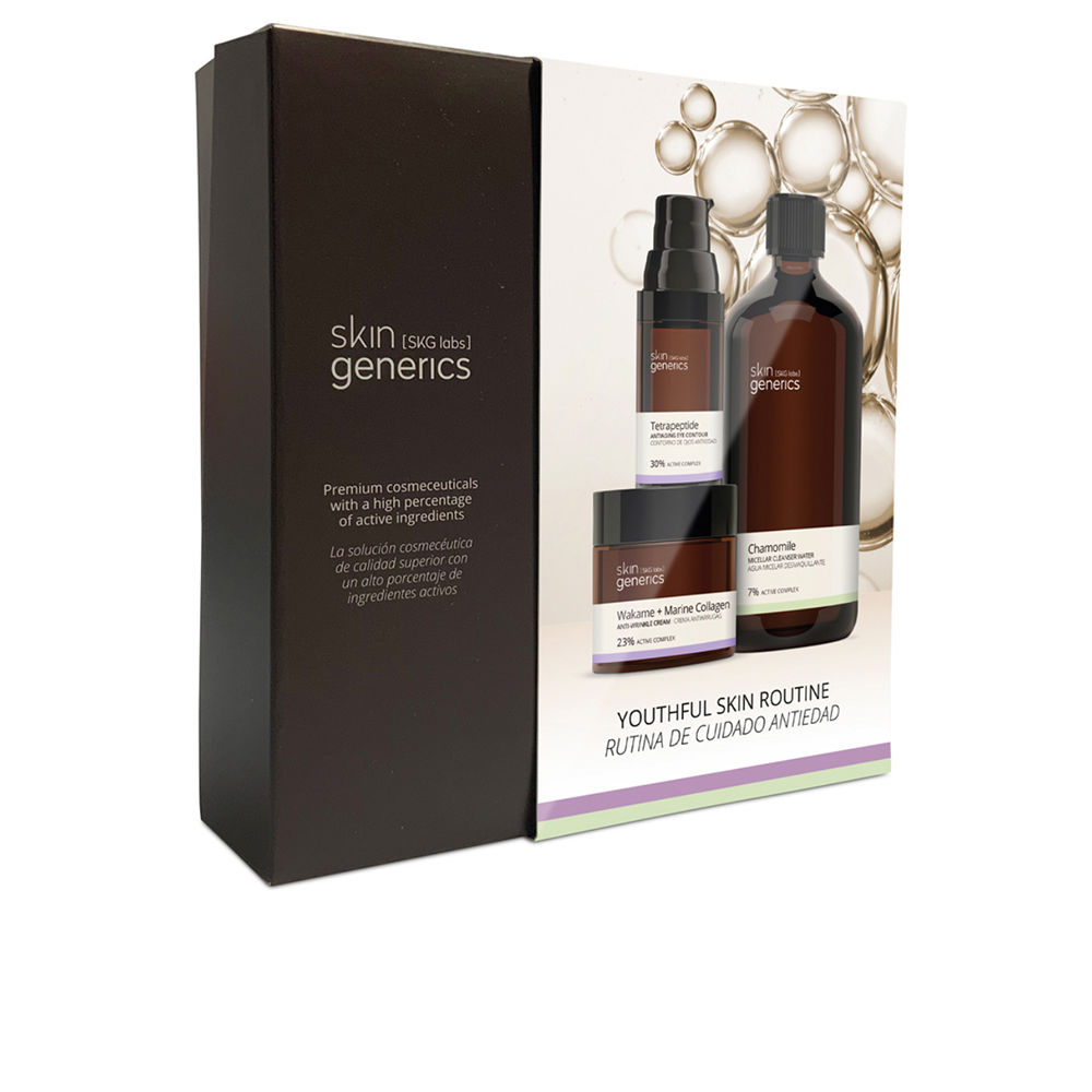Skin Generics Anti-Aging Skincare Set Dames | 3-delig Retinol Wakame | Anti-Aging Verstevigend