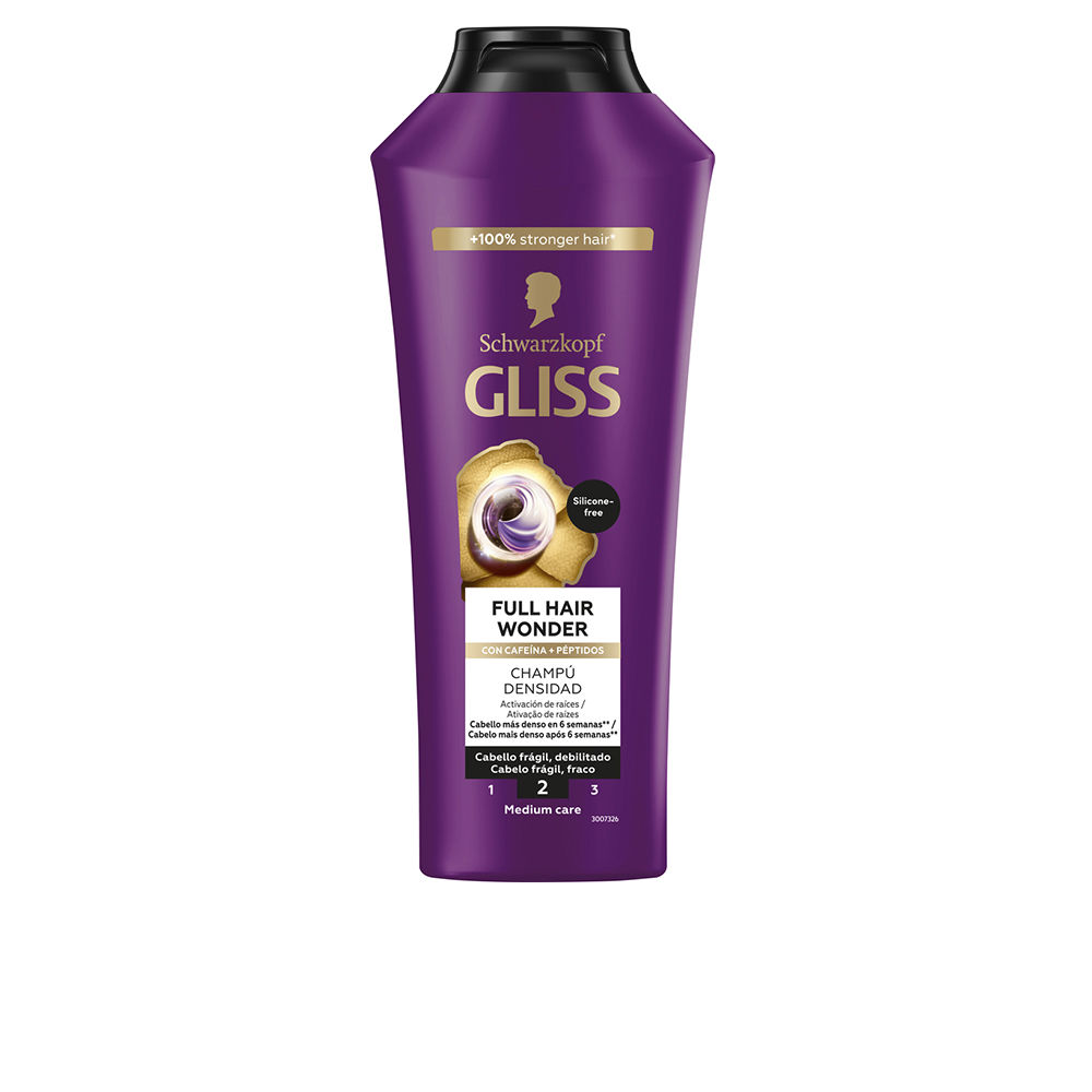 SCHWARZKOPF MASS MARKET GLISS FULL HAIR WONDER shampoo density 400 ml