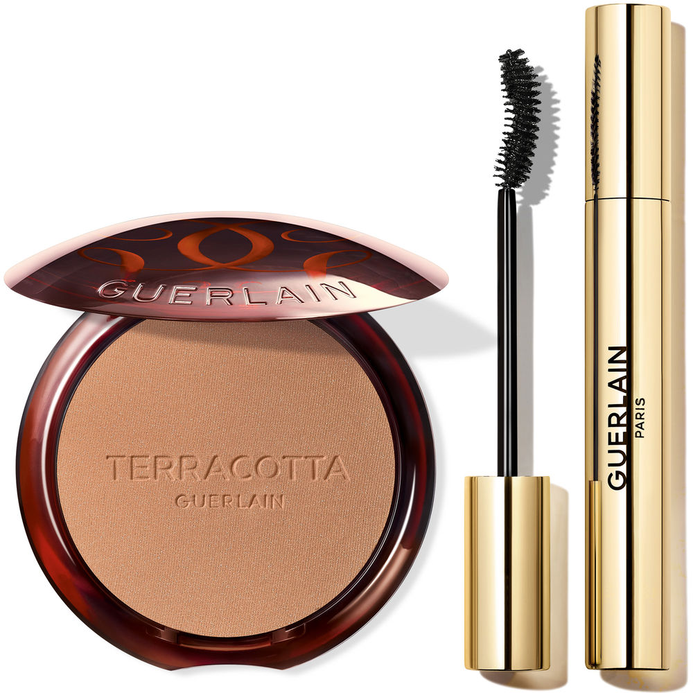 Guerlain Terracotta x Noir G Cadeauset | Unisex 2 Stuks 03 Medium Warm + 01 Black | Natuurlijke Glow