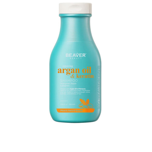 BEAVER ARGAN OIL & KERATIN repairing shampoo 350 ml