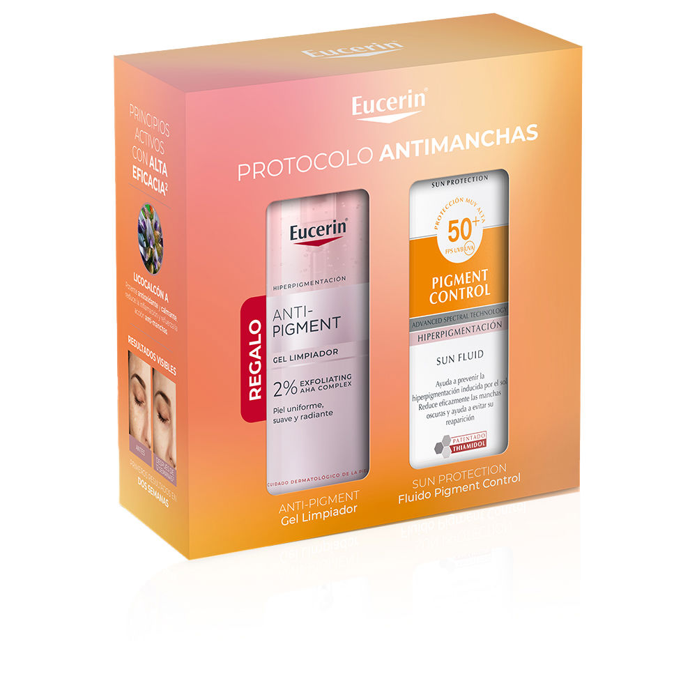 EUCERIN SUN FACE PIGMENT CONTROL + CLEANSING GEL 2 u