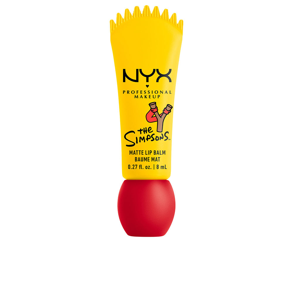 NYX PROFESSIONAL MAKE UP THE SIMPSONS SMUSHY mate lip balm #Rebel Red 8 ml