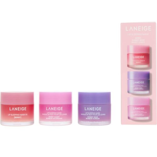 Laneige Lip Sleeping Mask Cadeauset | Unisex 3x20g Berry Gummy Bear Sweet Candy | Intens Hydraterend